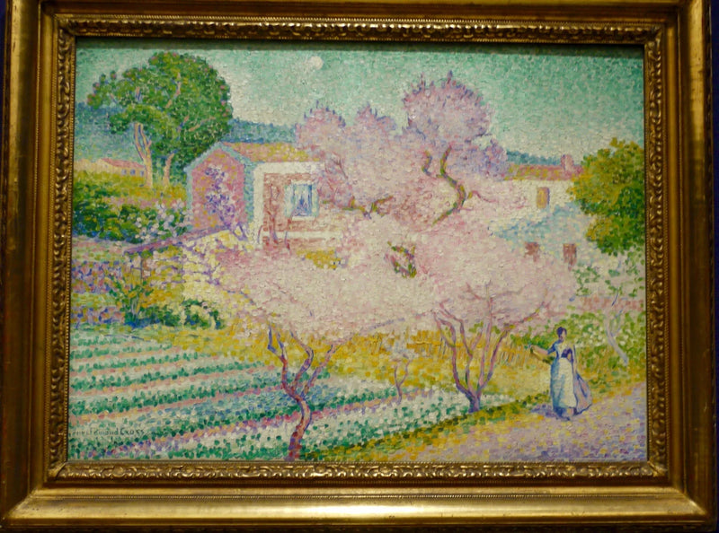 Amandus i blomst - Henri-Edmond Cross