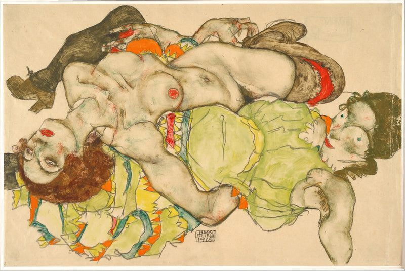 Elskere - Egon Schiele