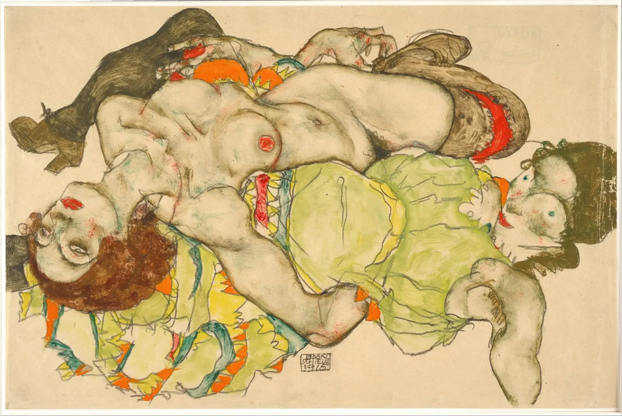 Elskere - Egon Schiele