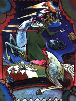 Amazonas i fjellene - Vassily Kandinsky