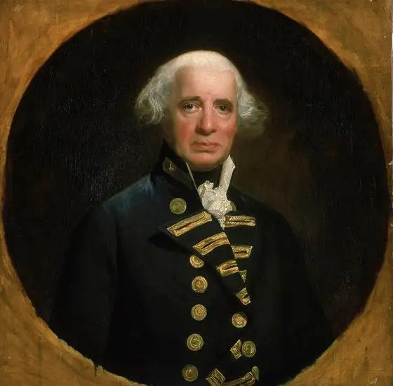 Admiral av flåten Howe (1726-1799), første greve Howe - John Singleton Copley

Source:
Amiral de la flotte Howe (1726-1799), 1er comte Howe - John Singleton Copley