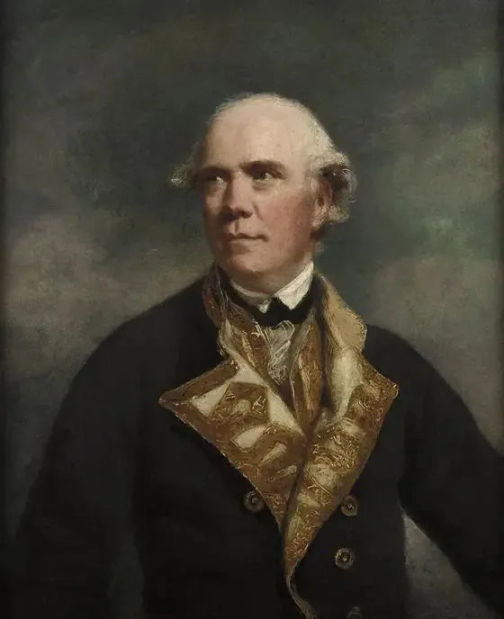 Admiral den ærede Samuel Barrington, 1729-1800 - Joshua Reynolds