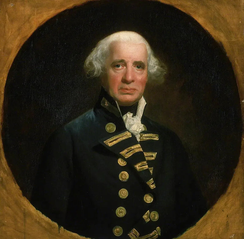Admiral Richard Howe (1726–1799), 1. greve Howe - John Singleton Copley

Source:
Amiral Richard Howe (1726–1799), 1er comte Howe - John Singleton Copley