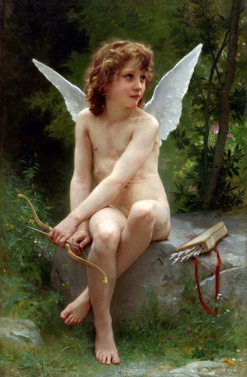 Kjærlighet i skjul - Bouguereau