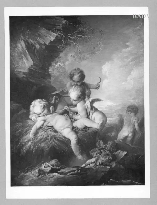 Amour endormi - François Boucher - Alpha Reproduction