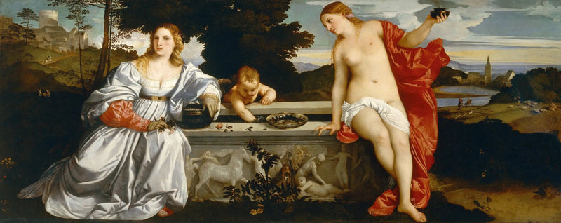 Hellig kjærlighet og profan kjærlighet - Titian