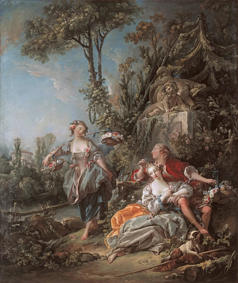 Forelsket i en park - François Boucher