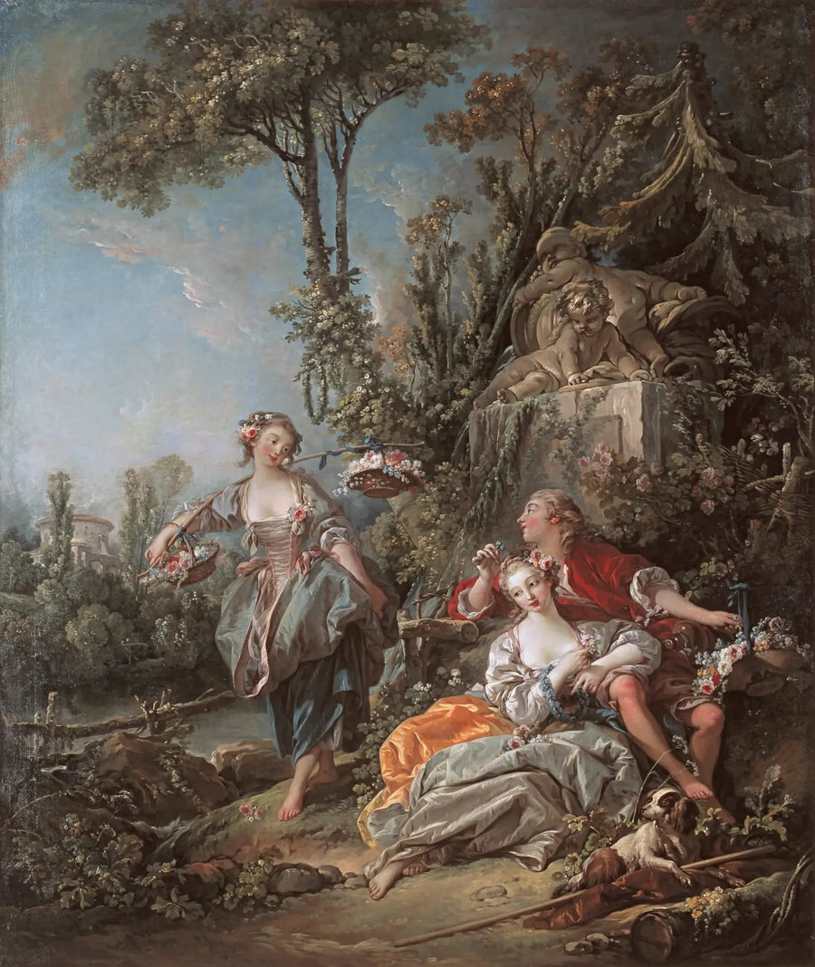 Forelsket i en park - François Boucher