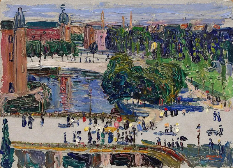 Amsterdam—Utsikt fra Vinduet - Vassily Kandinsky