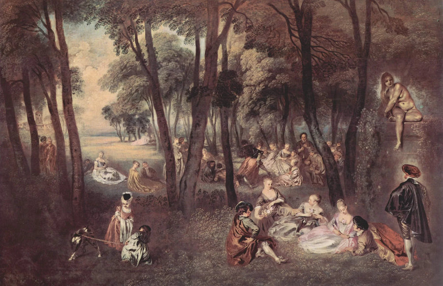 Landskapssysler - Antoine Watteau