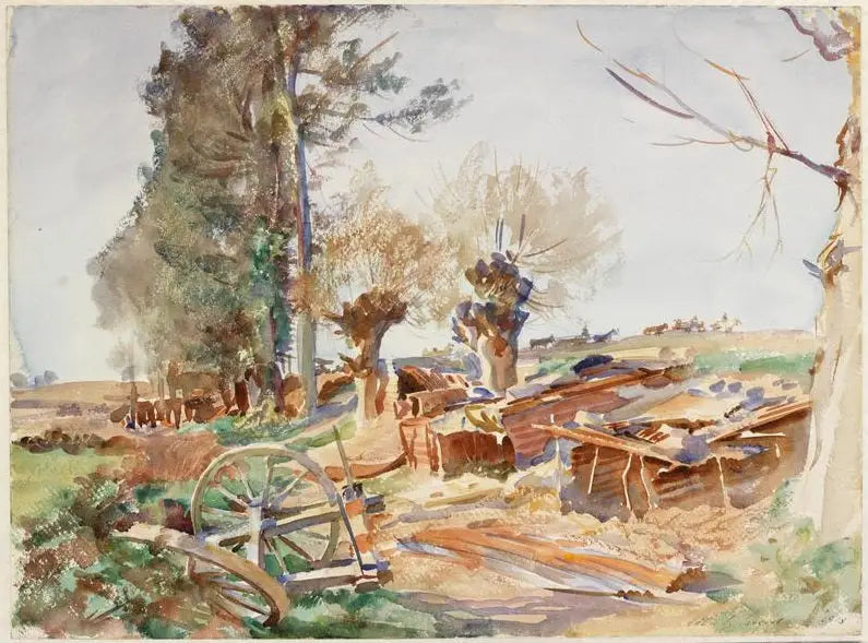 Gamle bivouakker - John Singer Sargent