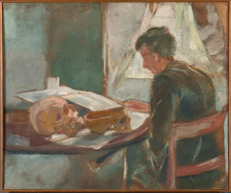 Andreas Munch anatomistudent - Edvard Munch