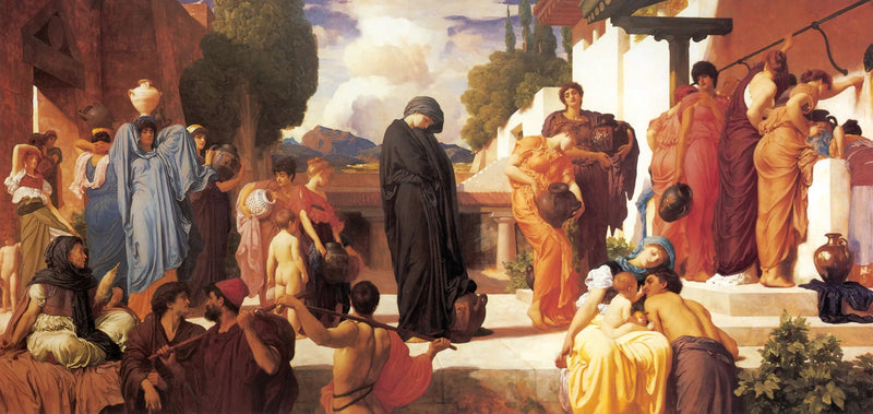Andromake fanget - Frederic Leighton

Source:
Andromaque captive - Frederic Leighton