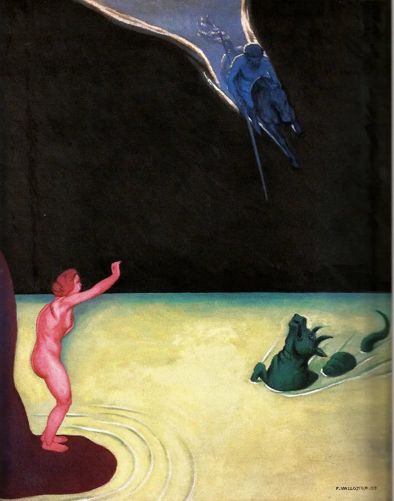 Andromeda stående og Perseus - Félix Vallotton

Source:
Andromède debout et Persée - Félix Vallotton