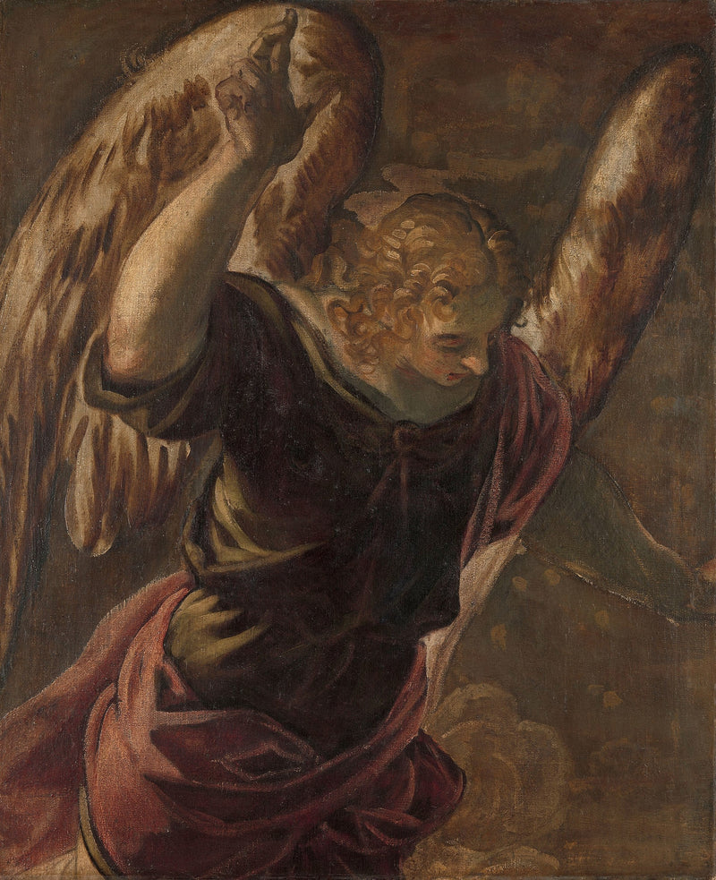 Ange de Annunciationen - Jacopo Tintoretto