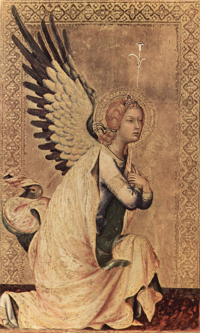 Ange de l'Annoncering - Simone Martini