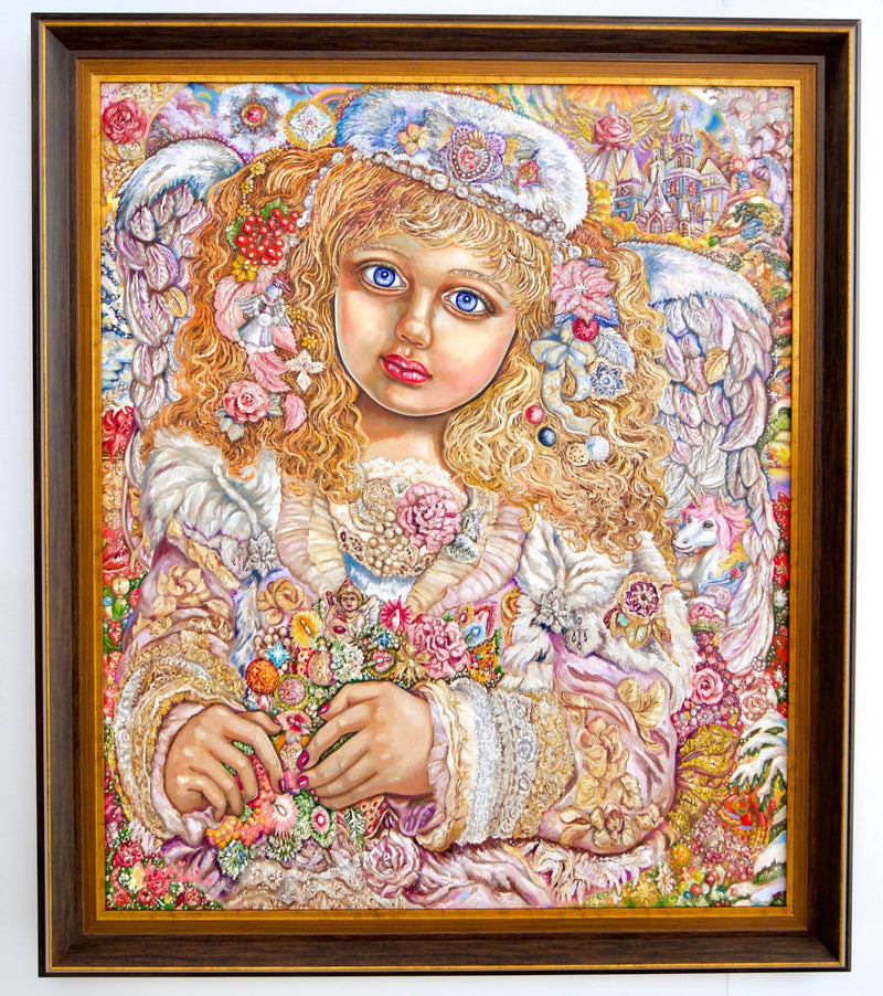 Julelysengelen  | 60 x 75 cm