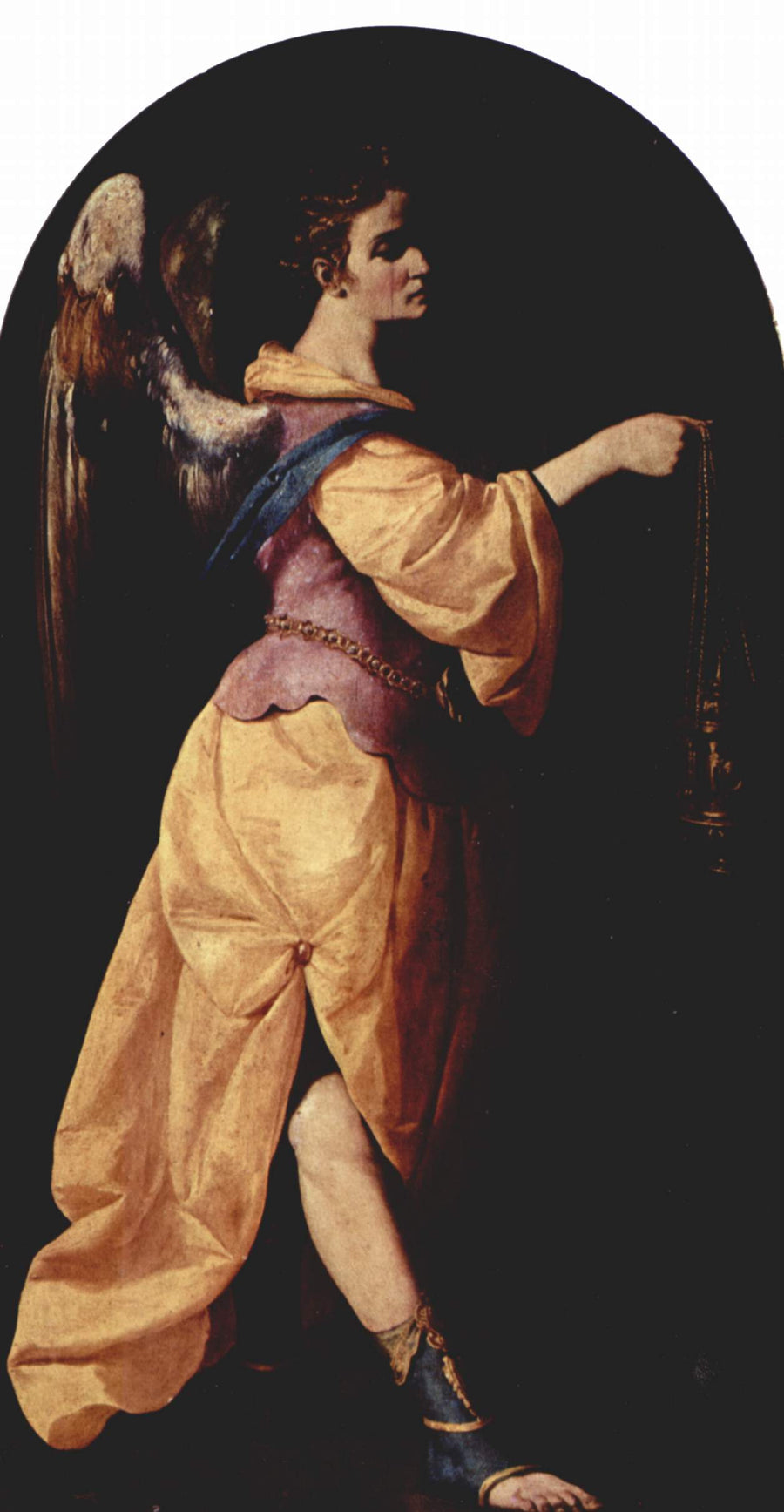 Ange bærer en røkelsebærer - Francisco de Zurbarán