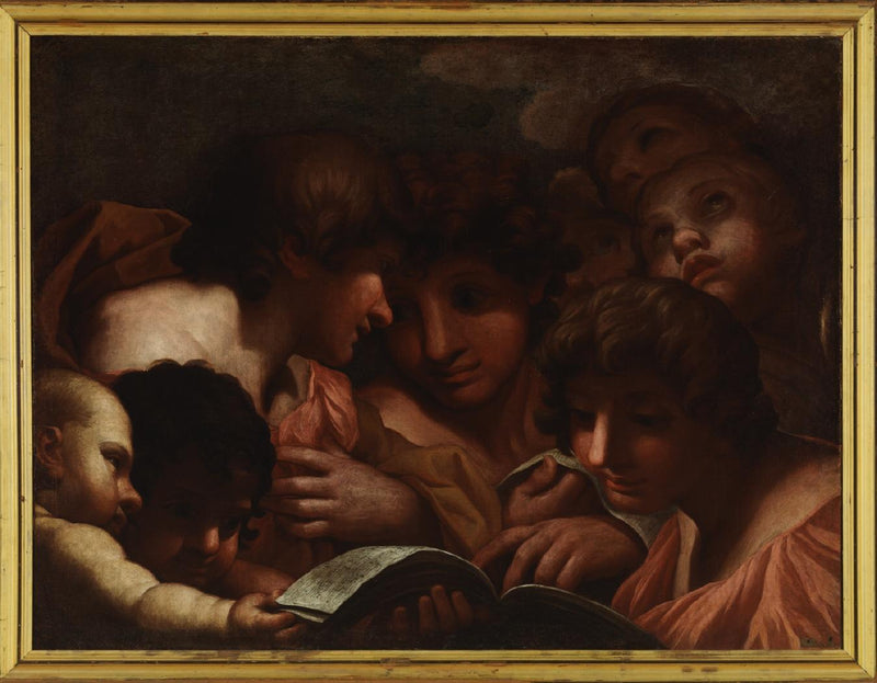 Syngende engler - Ludovico Carracci