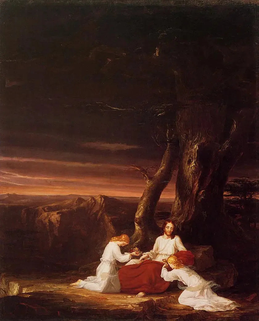 Anges som dedikerer seg til Kristus i naturen - Thomas Cole

Source:
Anges se dévouant au Christ dans la nature - Thomas Cole