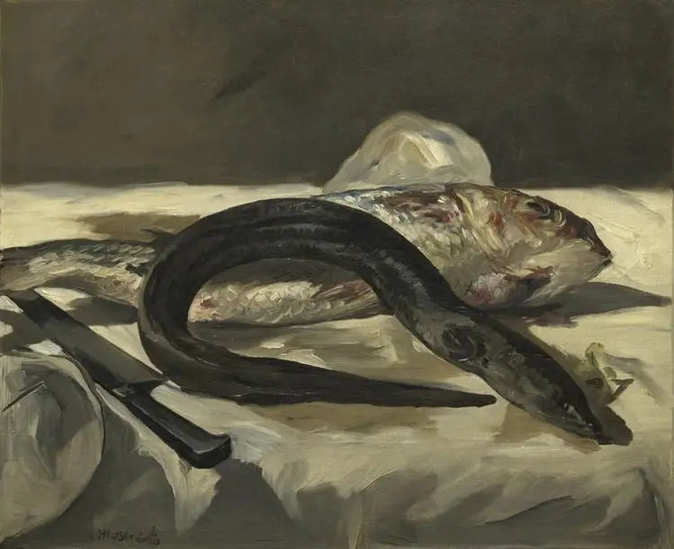 Ål og Røye - Édouard Manet