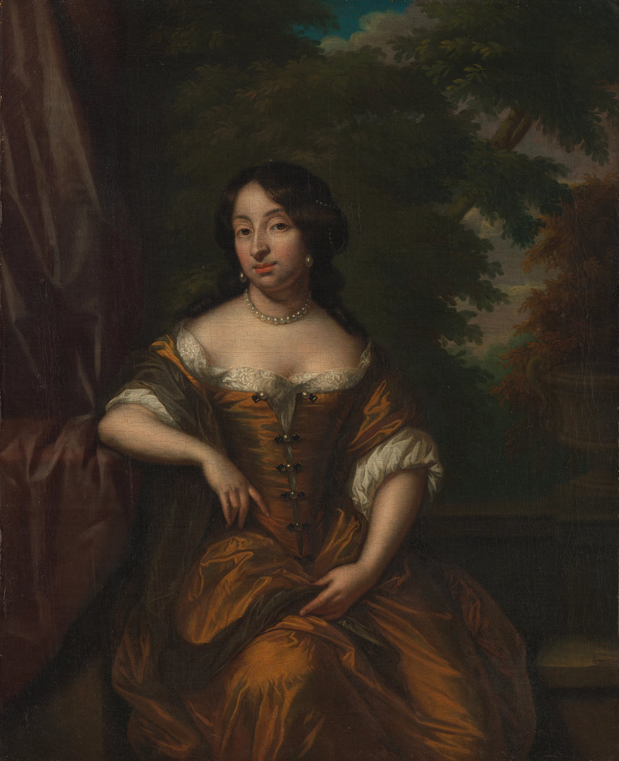 Anna Maria Hoeufft (1646-1715). Épouse de Jan Boudaen Courten - Philip van Dijk