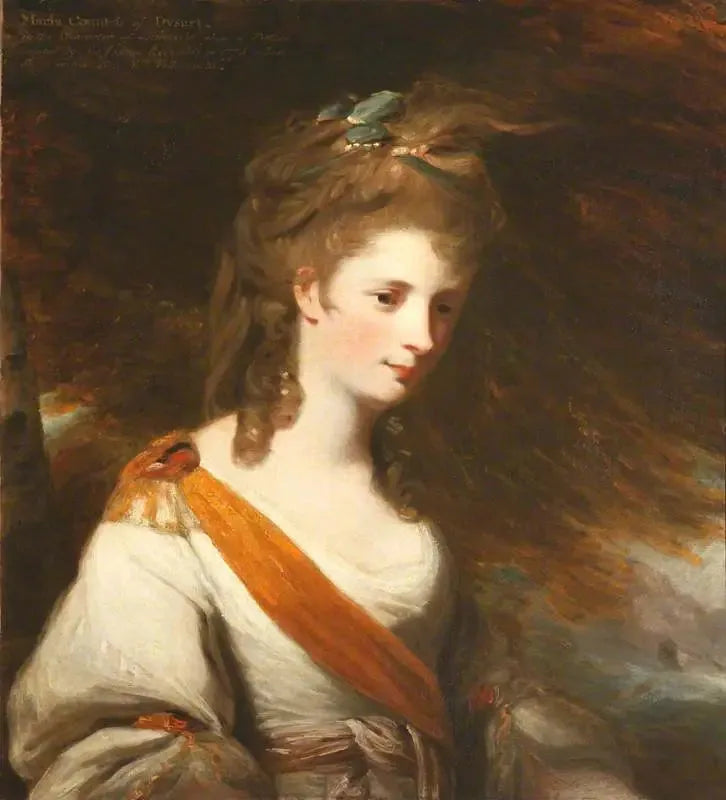 Anna Maria Lewis, greveinne av Dysart (1745-1804) i rollen som Miranda (etter Reynolds) - John Constable