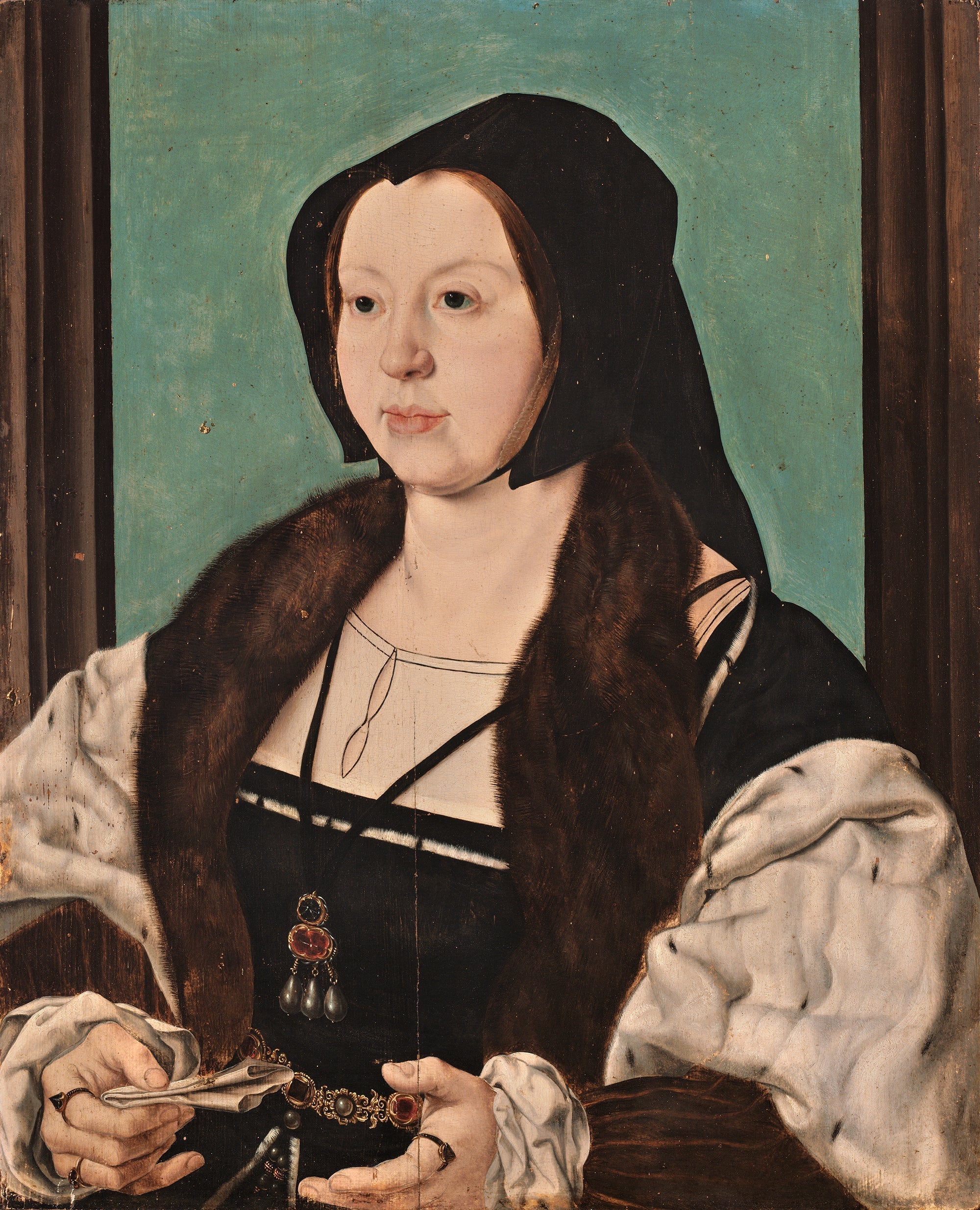Anna van Bergen, marquise De Veere - Jan Gossaert image 1 reproduction d’œuvre d’art à l’huile
