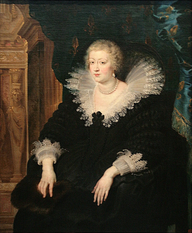 Anne d'Autriche, dronning av Frankrike - Peter Paul Rubens