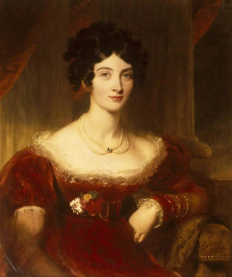 Anne Frances Bankes, greveinne av Falmouth (1789-1864) - Thomas Lawrence