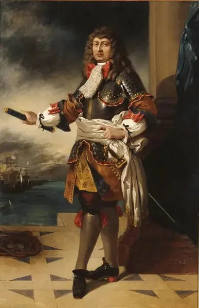 Anne Hilarion de Costentin, greve av Tourville (1642-1701) - Eugène Delacroix