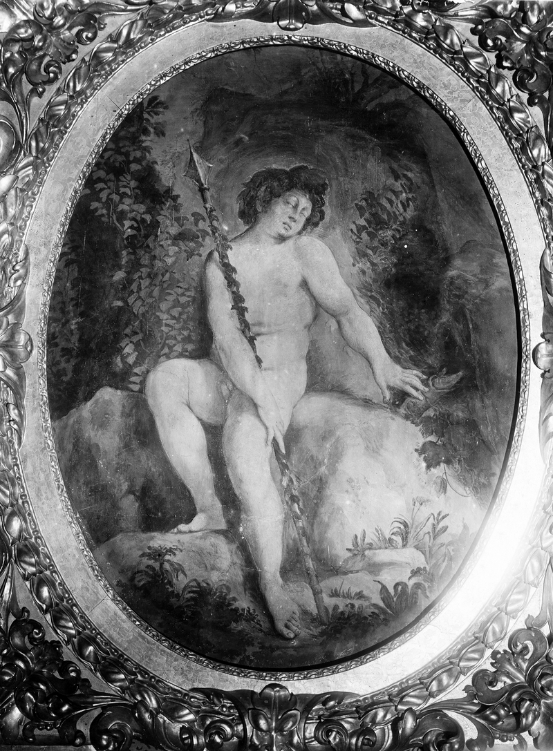 Silenus recueillant Bacchus enfant - Annibale Carracci