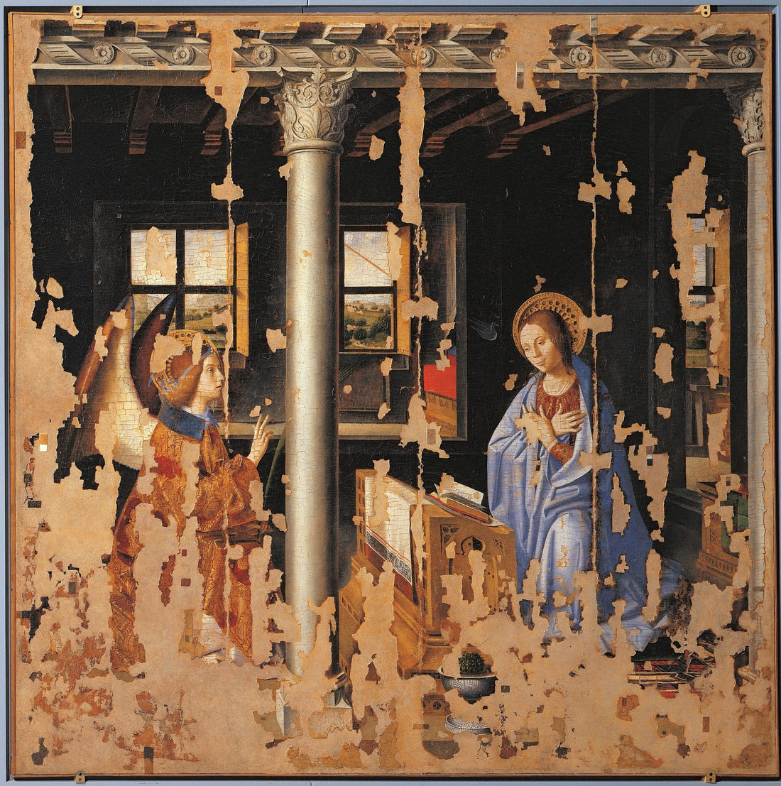 Annonseringen - Antonello de Messina