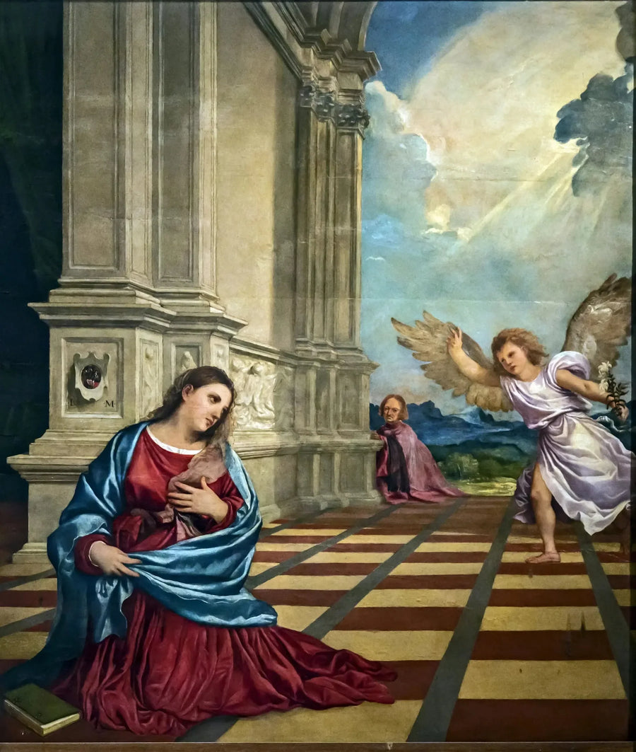 Annonnasjon av Malchiostro - Titian