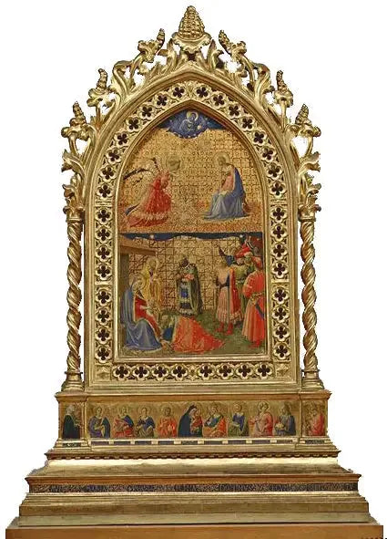 Annonsering og Hyrdenes tilbedelse - Fra Angelico

Source:
Annonciation et Adoration des Mages - Fra Angelico