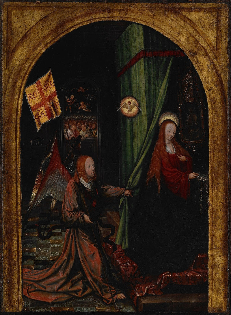 Annonseringen - Jacob Cornelisz van Oostsanen