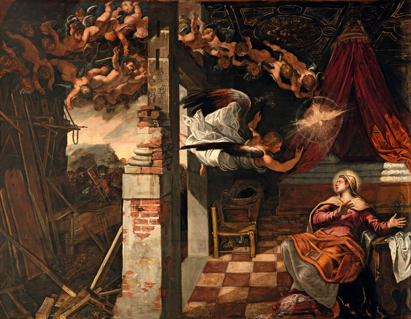 Annonseringen - Jacopo Tintoretto