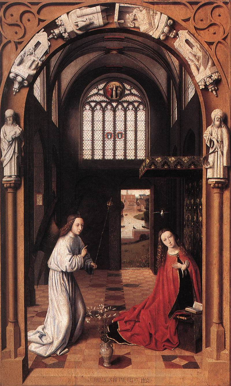 Annonseringen - Petrus Christus