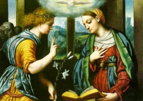 Annunciasjonen - Alessandro Bonvicino