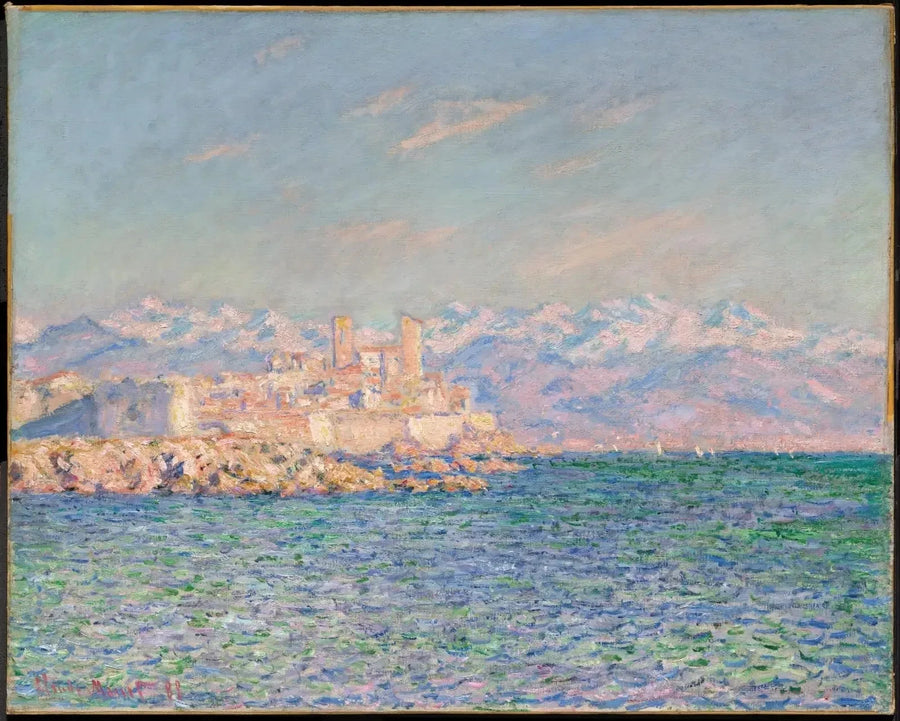 Antibes, ettermiddagseffekt W1158 - Claude Monet