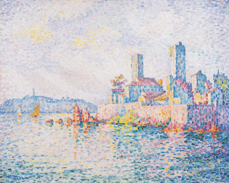 Antibes, Tårnene - Paul Signac