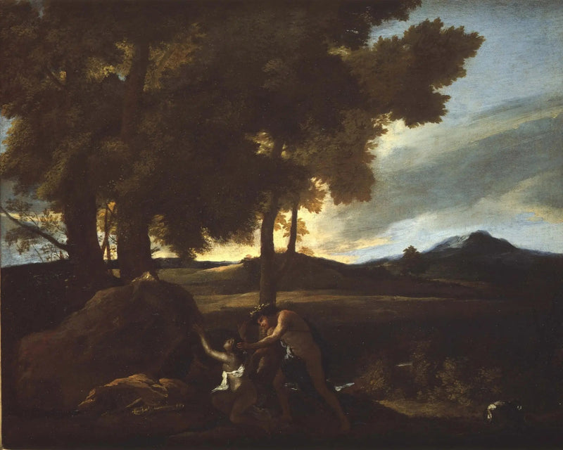Apollon og Daphné - Nicolas Poussin