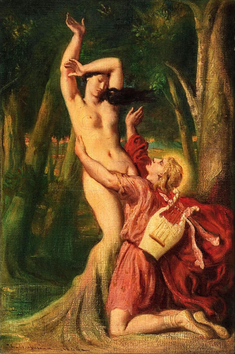 Apollon og Daphné - Théodore Chassériau