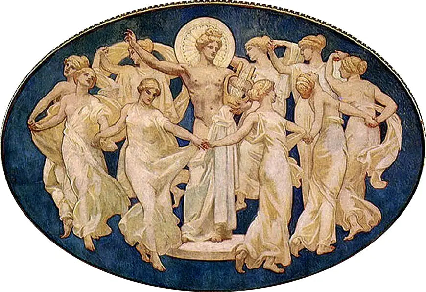 Apollon og Musene - John Singer Sargent