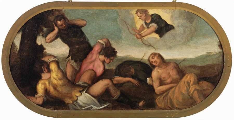 Apollon skyter på Niobés sønner - Paul Véronèse

Source:
Apollon tire sur les fils de Niobé - Paul Véronèse