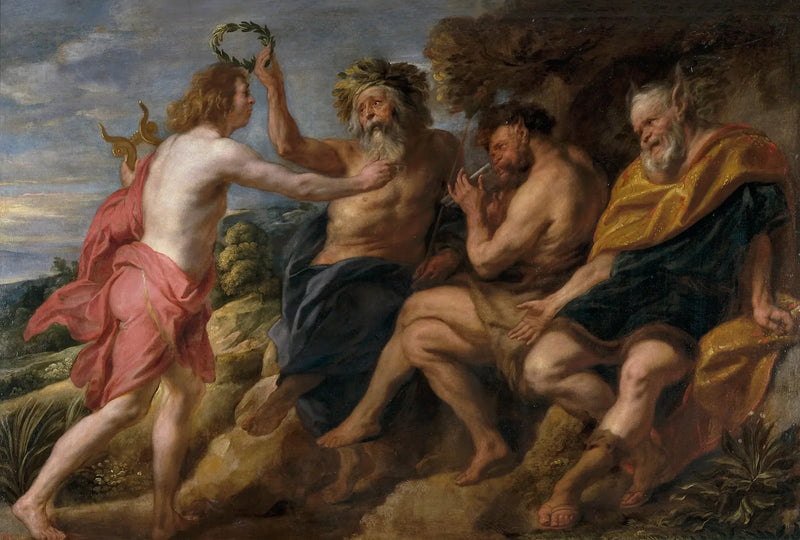 Apollon seirer over Pan - Peter Paul Rubens