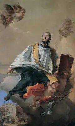 Apoteose av Saint Gaétan Thieme - Giovanni Battista Tiepolo