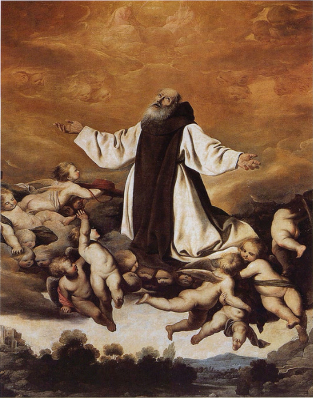 Apoteose av Saint Jérôme - Francisco de Zurbarán