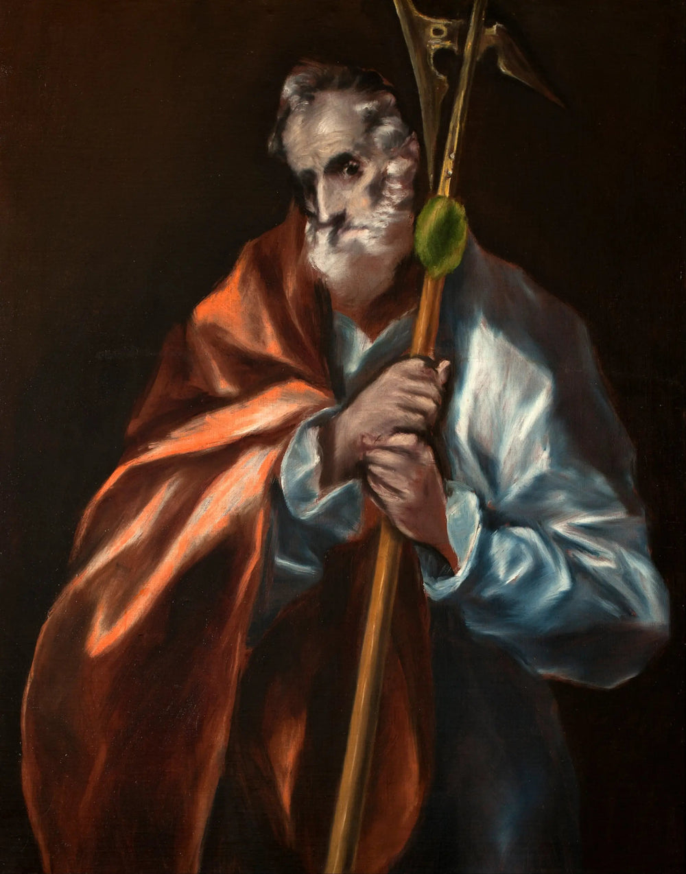 Apôtre saint Thaddée (Jude) - El Greco image 1 reproduction artisanale de tableau