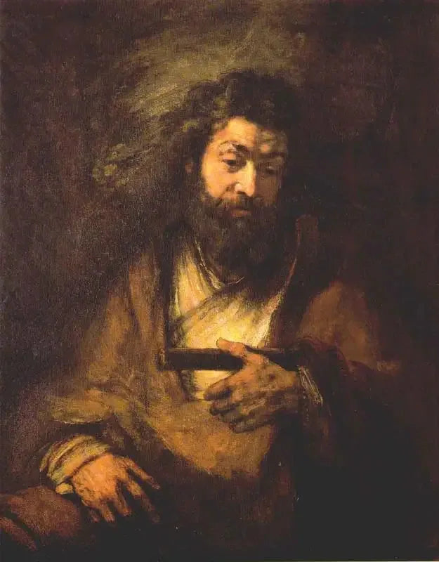 Apostelen Simon - Rembrandt